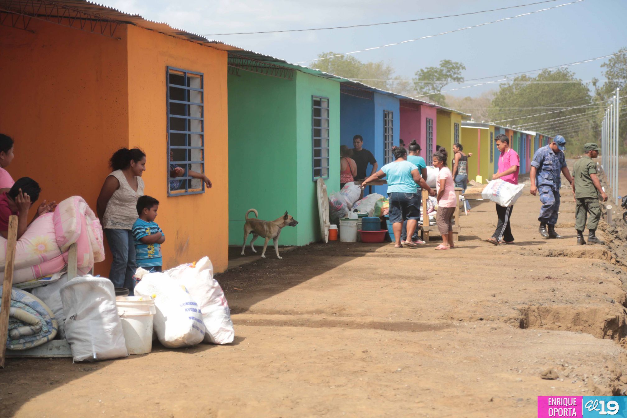 Nuevas familias son trasladadas a Ciudad Belén