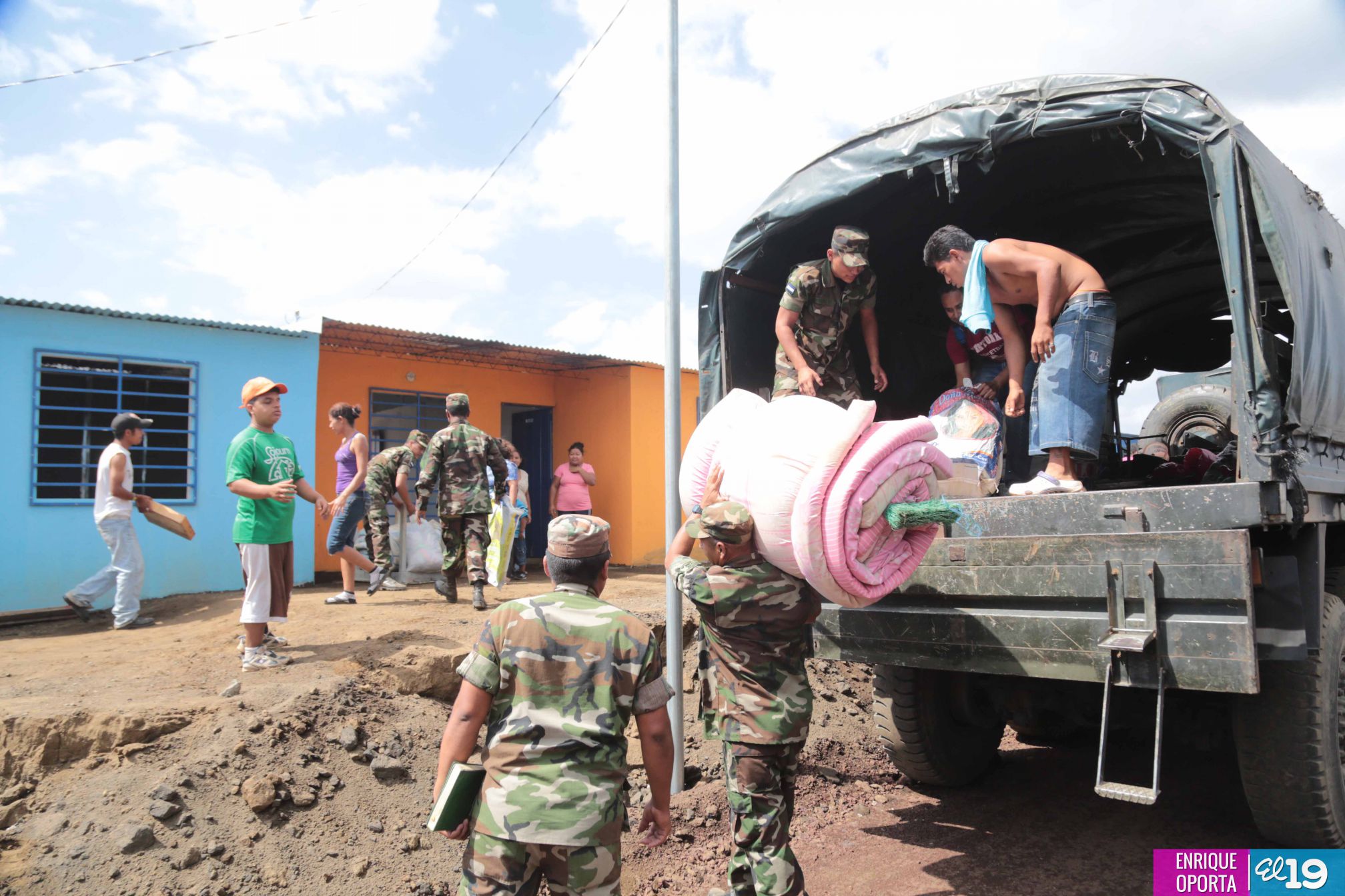 Nuevas familias son trasladadas a Ciudad Belén