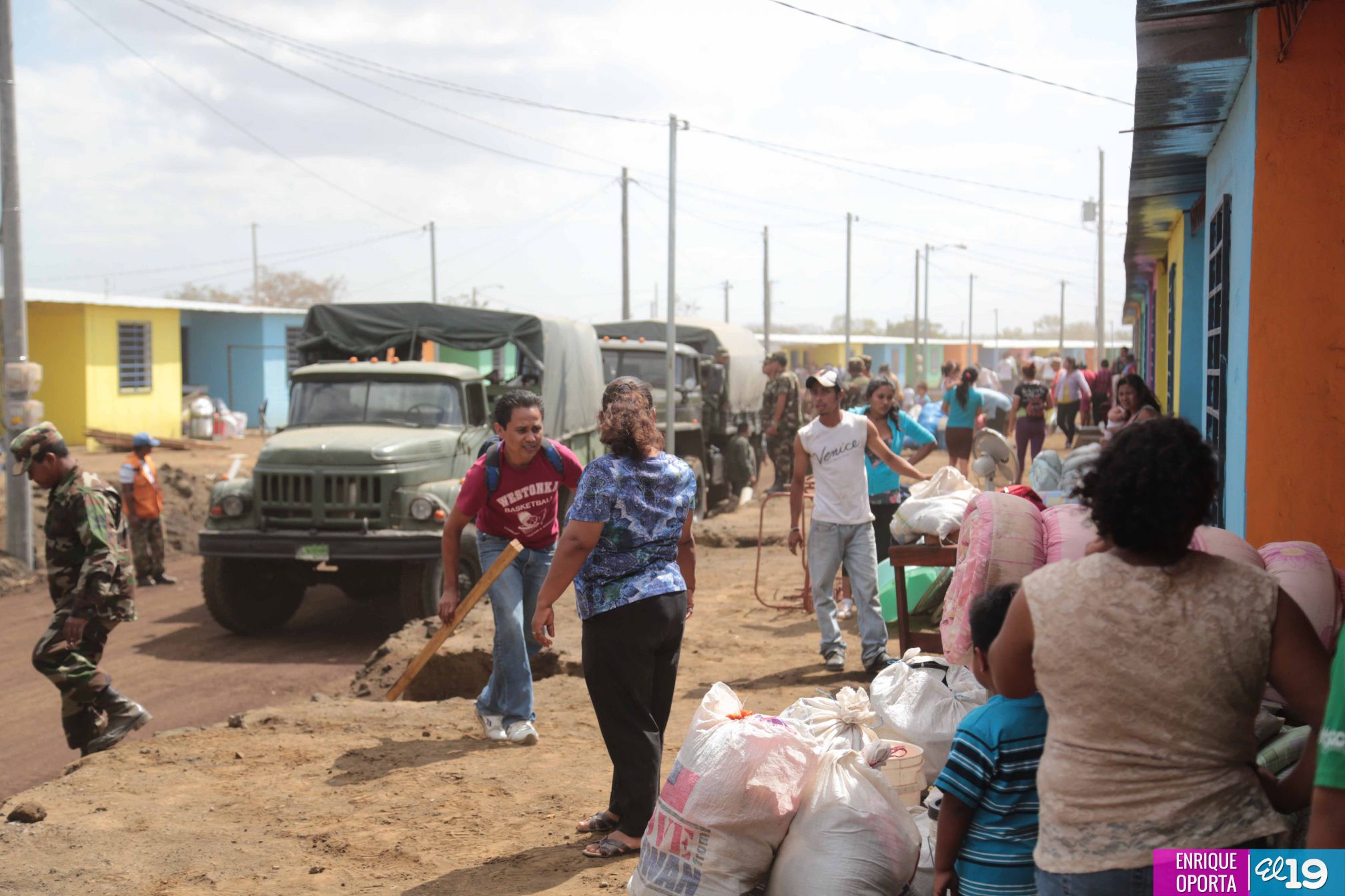 Nuevas familias son trasladadas a Ciudad Belén