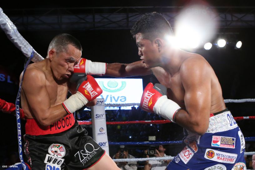 "Chocolatito" González noquea al mexicano Valentín León en Nicaragua 