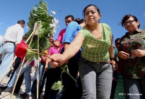 Nicaragua rinde homenaje a Chávez a dos años de su tránsito a la Inmortalidad