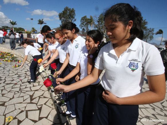 Nicaragua rinde homenaje a Chávez a dos años de su tránsito a la Inmortalidad
