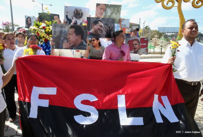 Nicaragua rinde homenaje a Chávez a dos años de su tránsito a la Inmortalidad