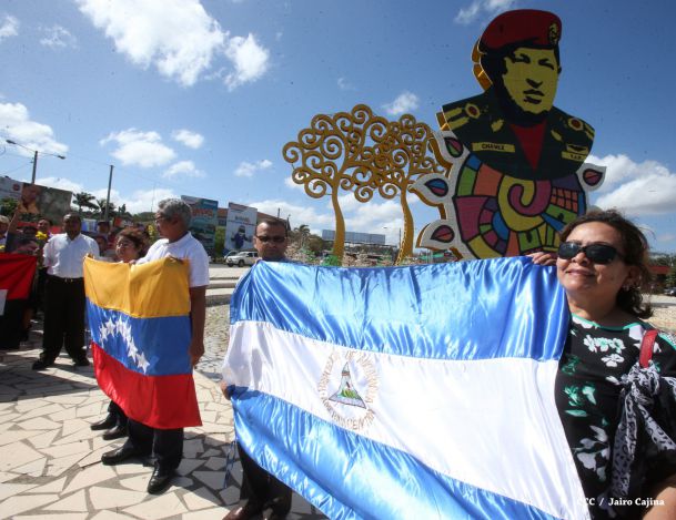 Nicaragua rinde homenaje a Chávez a dos años de su tránsito a la Inmortalidad