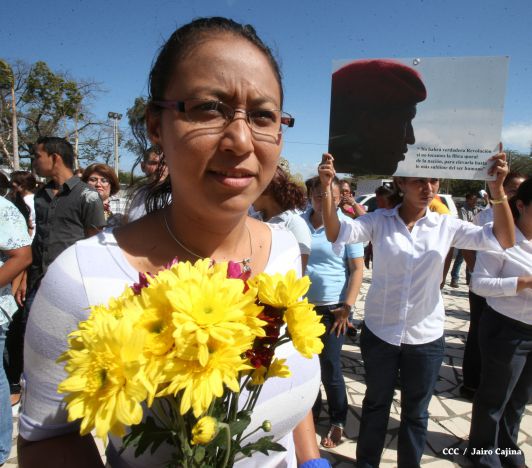 Nicaragua rinde homenaje a Chávez a dos años de su tránsito a la Inmortalidad