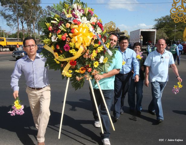 Nicaragua rinde homenaje a Chávez a dos años de su tránsito a la Inmortalidad