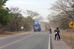 Explosiones en Volcán San Cristóbal