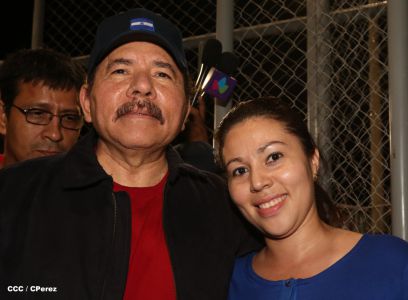 Daniel inaugura Estadio de Béisbol Infantil “Hugo Chávez Frías”