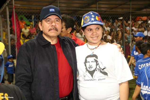 Daniel inaugura Estadio de Béisbol Infantil “Hugo Chávez Frías”