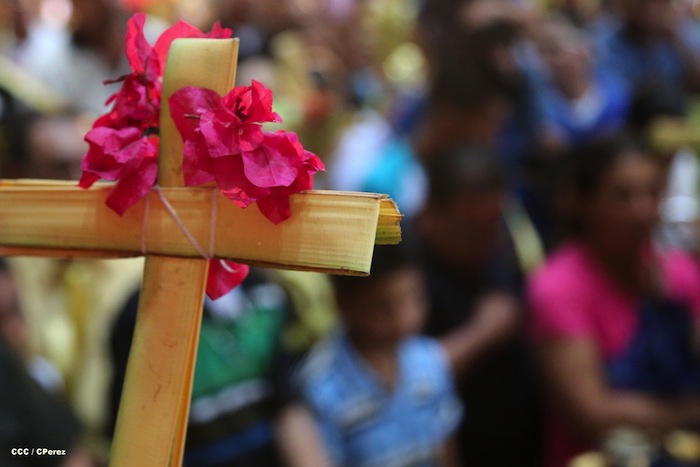 Procesión de la Burrita en Managua (Semana Santa 2013)