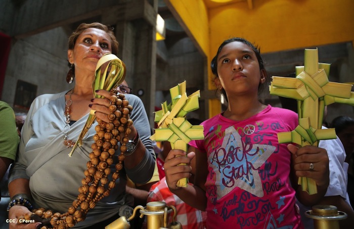 Procesión de la Burrita en Managua (Semana Santa 2013)