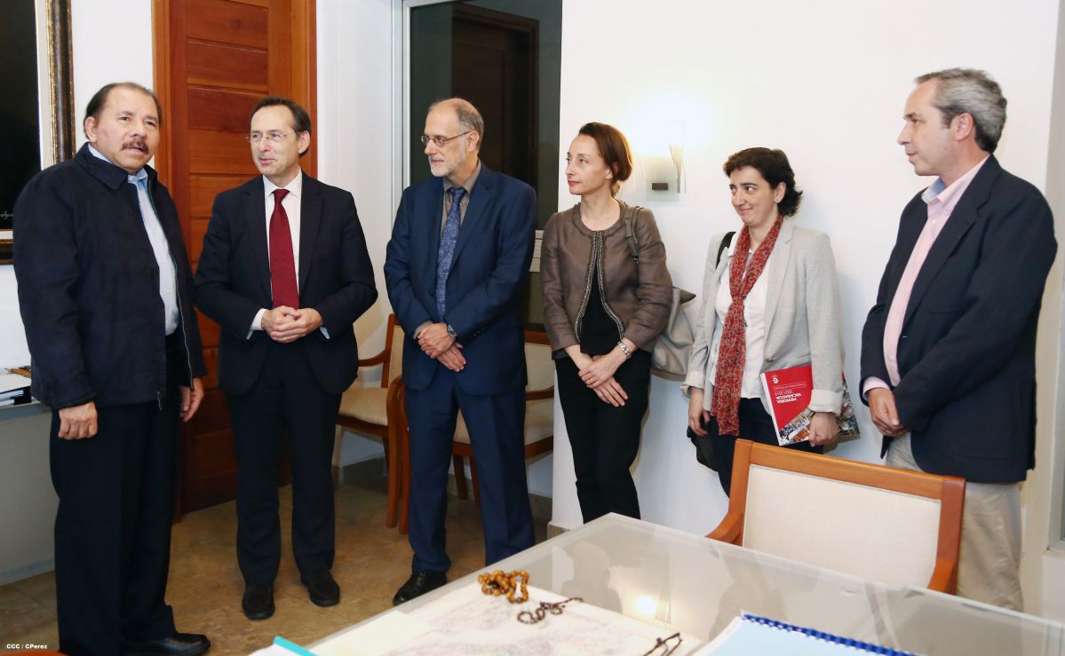 Presidente Daniel se reúne con el Secretario de Cooperación del Reino de España