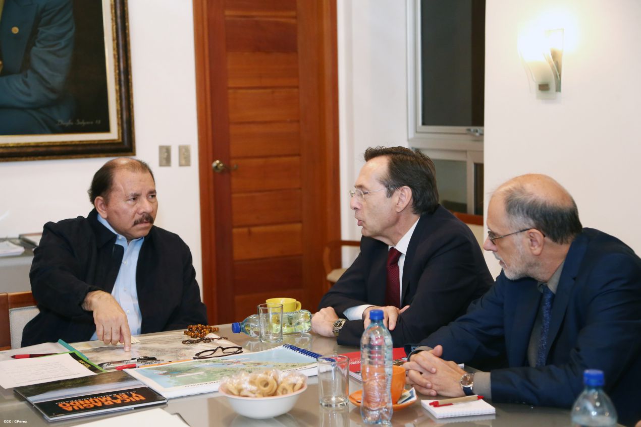 Presidente Daniel se reúne con el Secretario de Cooperación del Reino de España