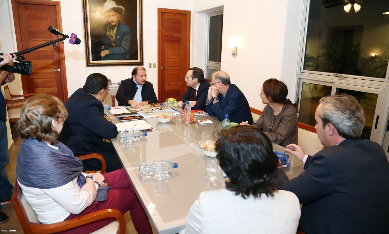 Presidente Daniel se reúne con el Secretario de Cooperación del Reino de España