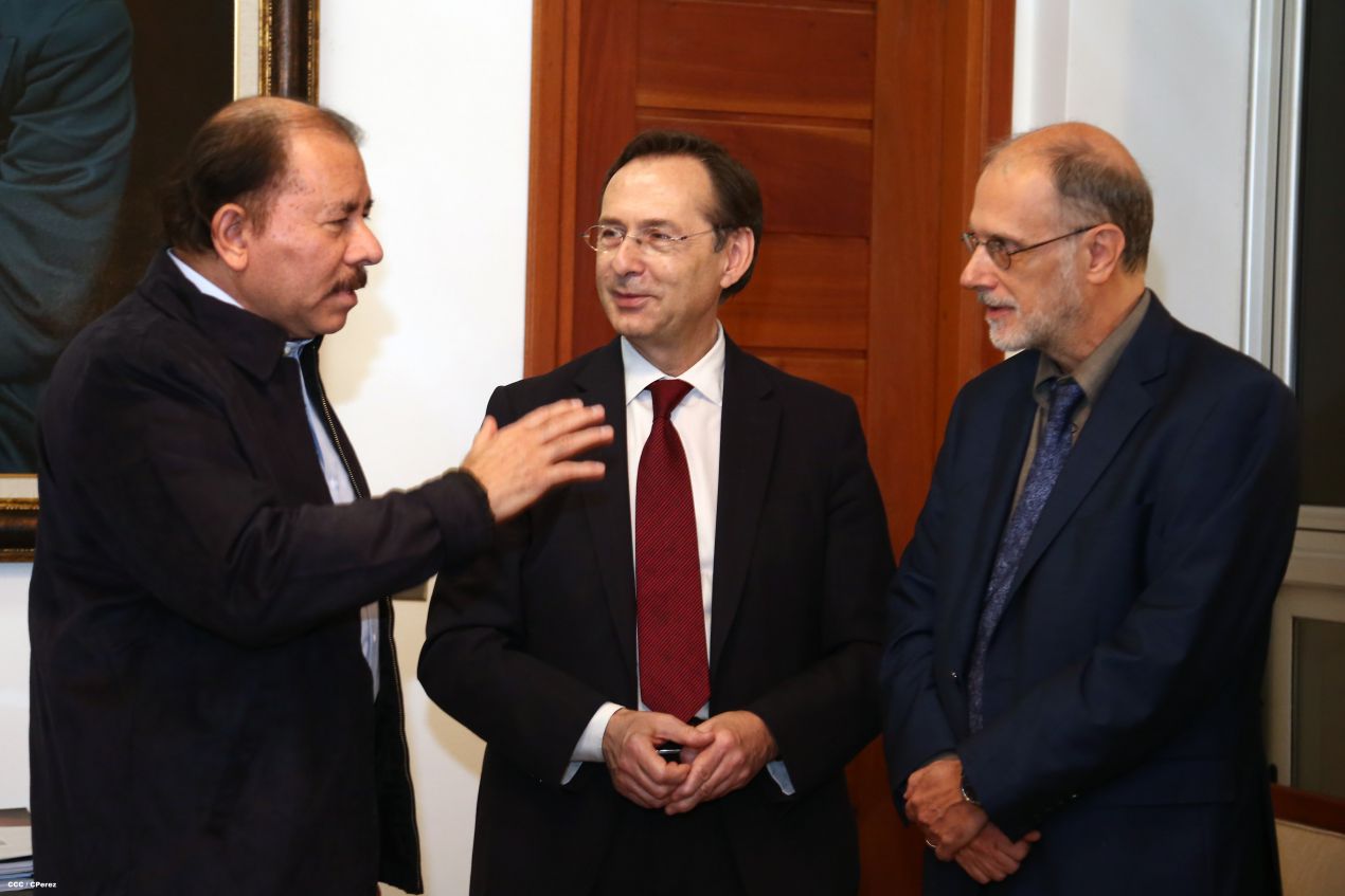 Presidente Daniel se reúne con el Secretario de Cooperación del Reino de España