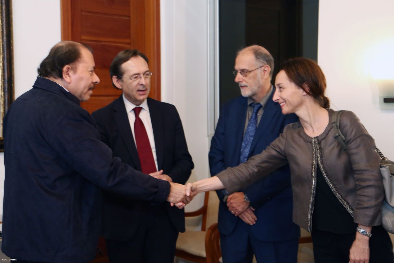 Presidente Daniel se reúne con el Secretario de Cooperación del Reino de España