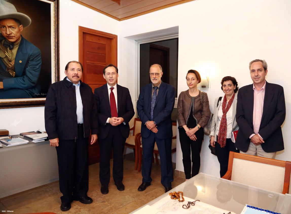 Presidente Daniel se reúne con el Secretario de Cooperación del Reino de España