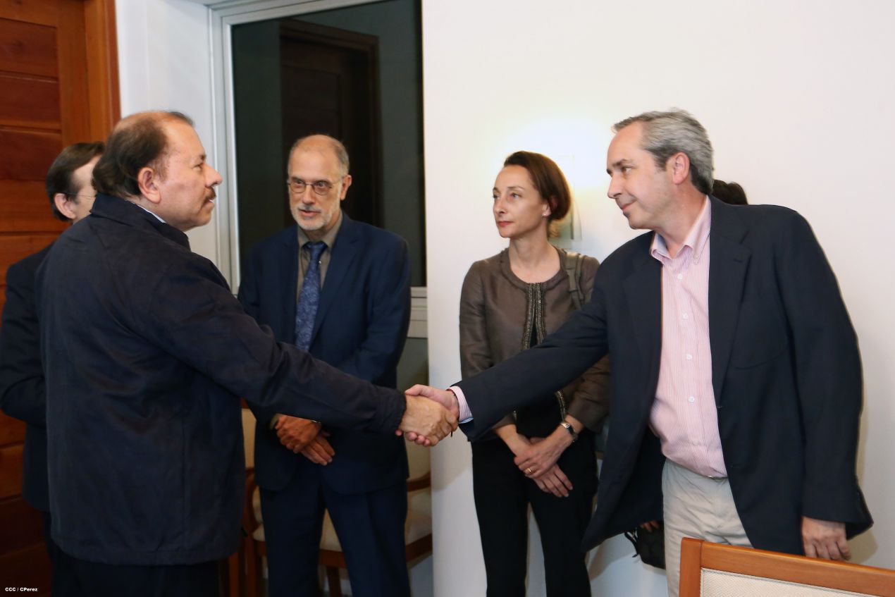 Presidente Daniel se reúne con el Secretario de Cooperación del Reino de España