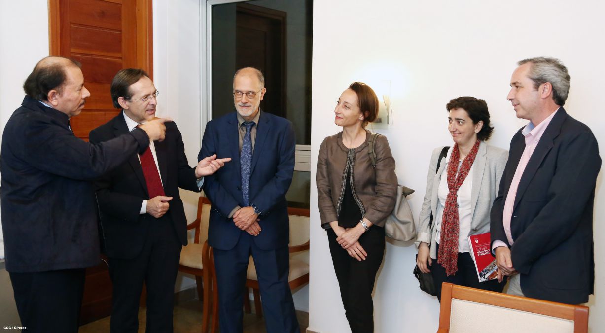 Presidente Daniel se reúne con el Secretario de Cooperación del Reino de España