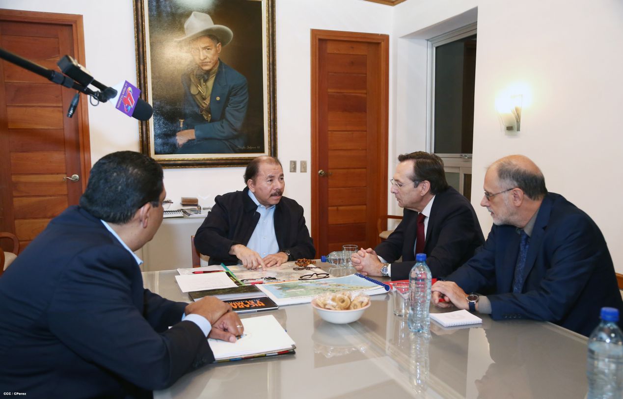 Presidente Daniel se reúne con el Secretario de Cooperación del Reino de España