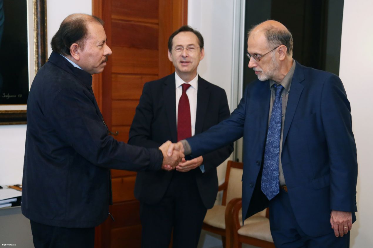 Presidente Daniel se reúne con el Secretario de Cooperación del Reino de España