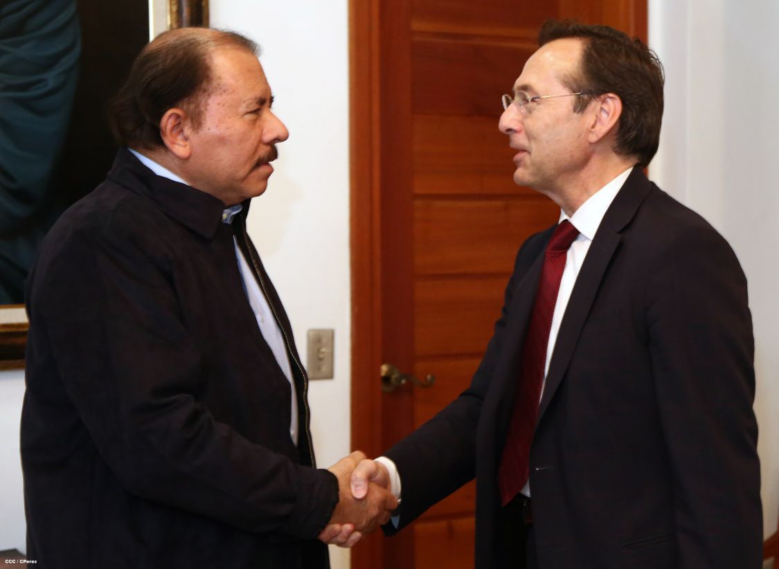 Presidente Daniel se reúne con el Secretario de Cooperación del Reino de España