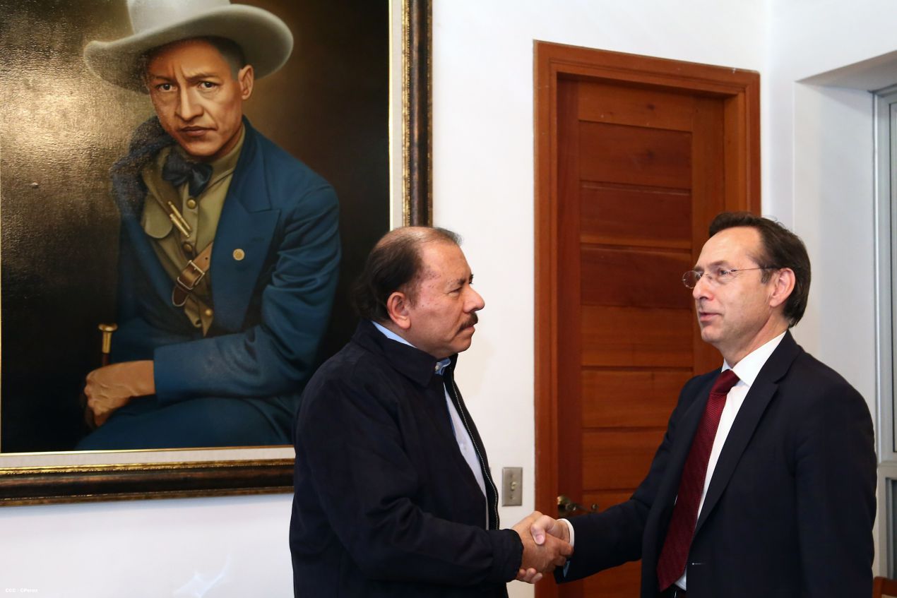 Presidente Daniel se reúne con el Secretario de Cooperación del Reino de España