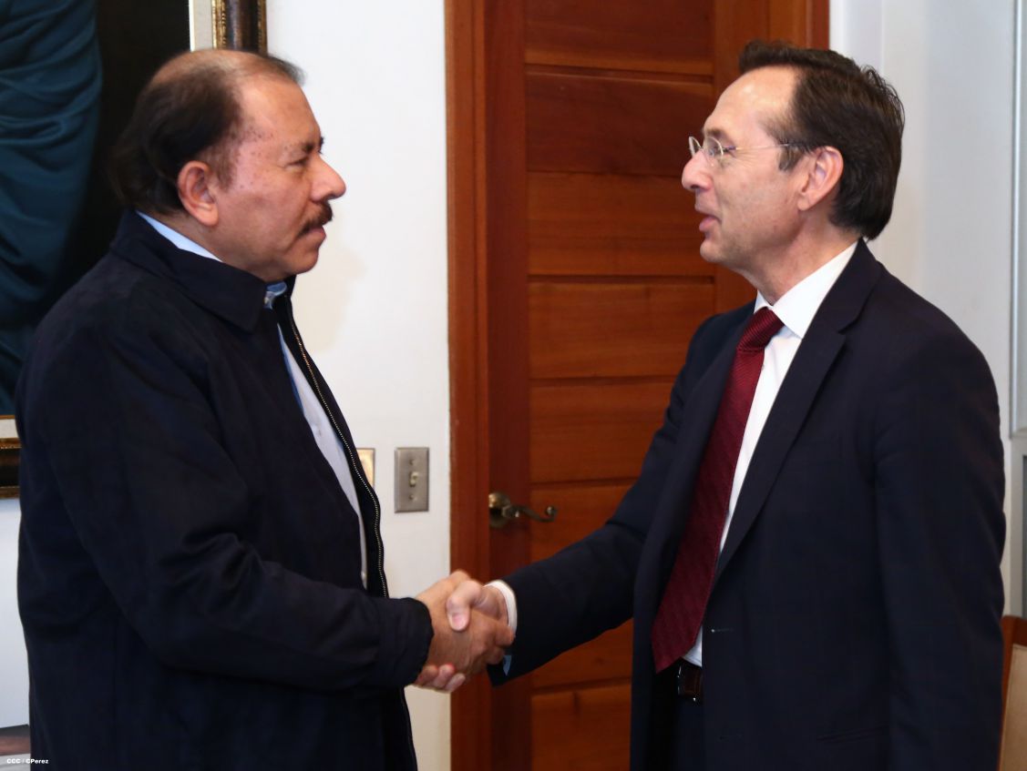 Presidente Daniel se reúne con el Secretario de Cooperación del Reino de España