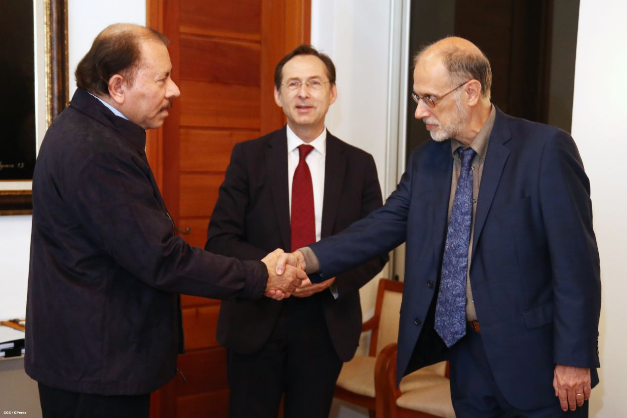 Presidente Daniel se reúne con el Secretario de Cooperación del Reino de España