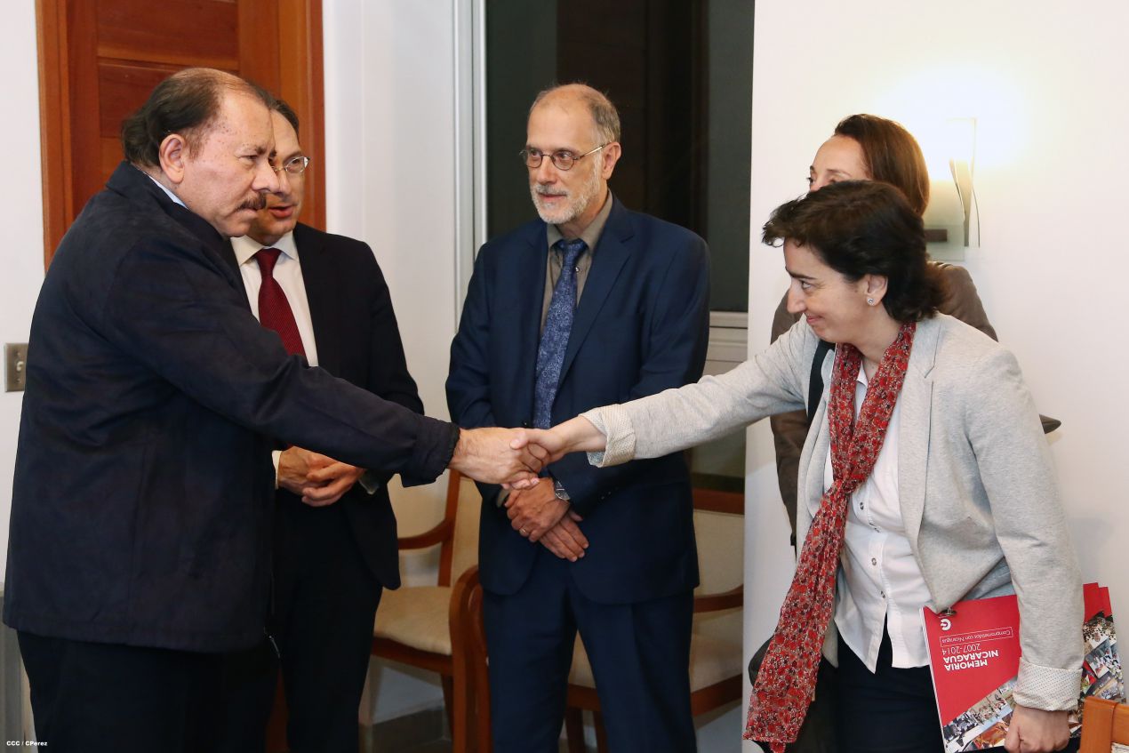 Presidente Daniel se reúne con el Secretario de Cooperación del Reino de España