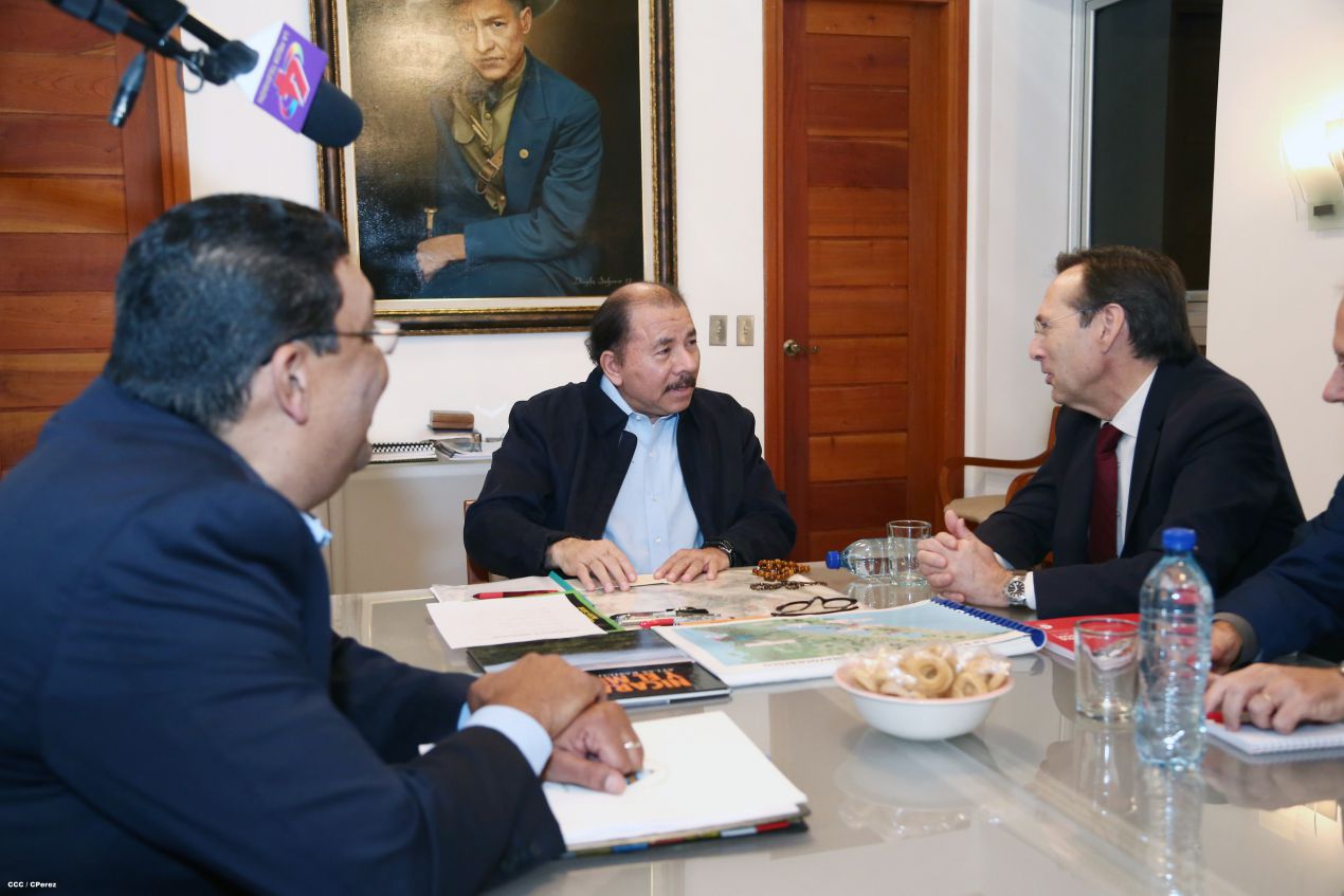 Presidente Daniel se reúne con el Secretario de Cooperación del Reino de España