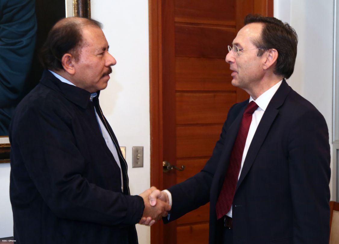 Presidente Daniel se reúne con el Secretario de Cooperación del Reino de España