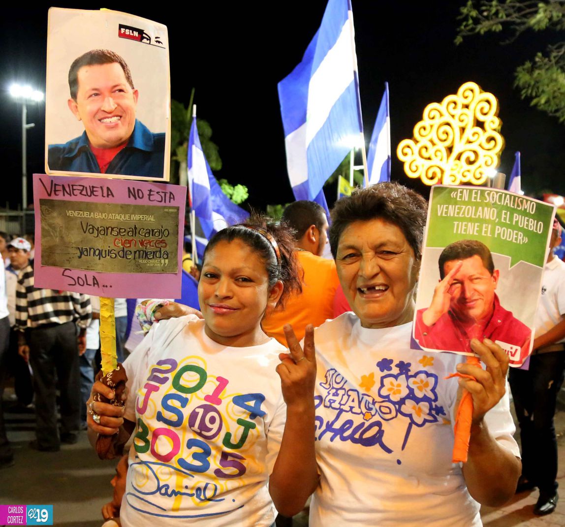 Nicaragua expresa su Solidaridad Militante al Hermano Pueblo de Venezuela