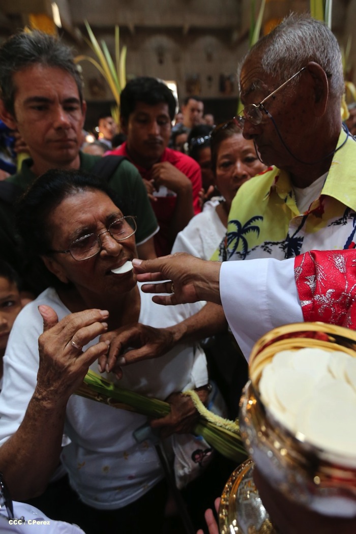 Procesión de la Burrita en Managua (Semana Santa 2013)