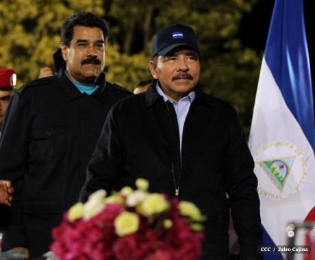 Nicaragua ratifica su respaldo a Venezuela y su presidente Nicolás Maduro