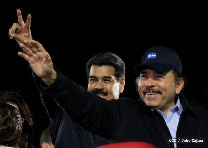 Nicaragua ratifica su respaldo a Venezuela y su presidente Nicolás Maduro