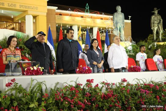 Nicaragua ratifica su respaldo a Venezuela y su presidente Nicolás Maduro