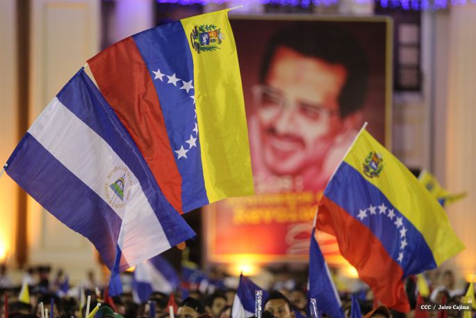 Nicaragua ratifica su respaldo a Venezuela y su presidente Nicolás Maduro