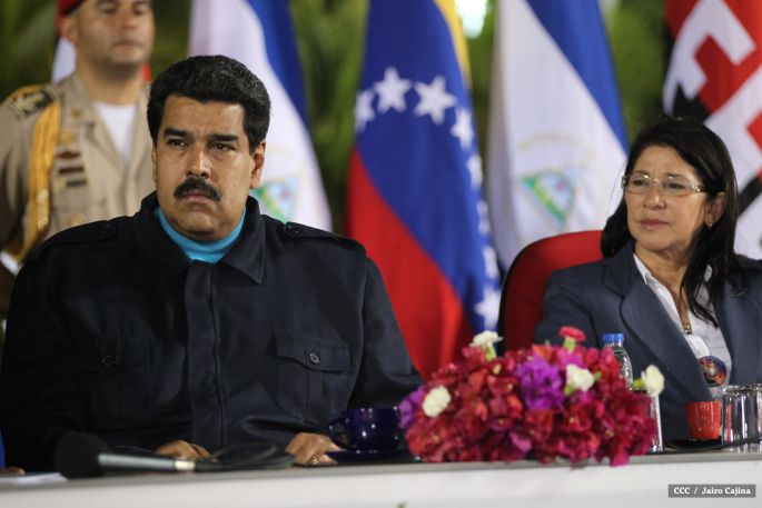 Nicaragua ratifica su respaldo a Venezuela y su presidente Nicolás Maduro