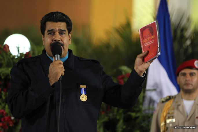 Nicaragua ratifica su respaldo a Venezuela y su presidente Nicolás Maduro