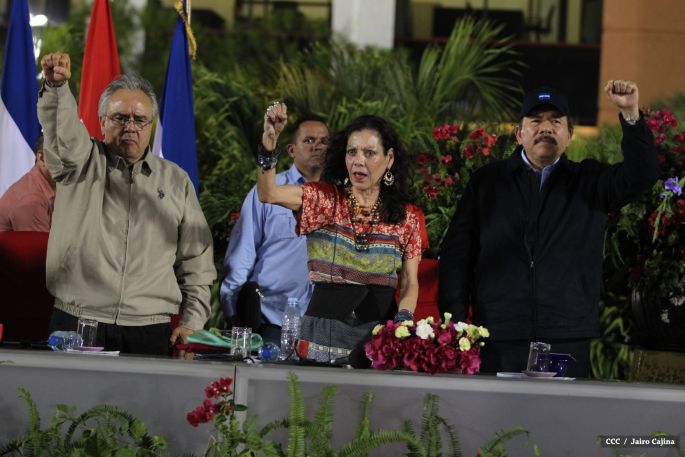 Nicaragua ratifica su respaldo a Venezuela y su presidente Nicolás Maduro