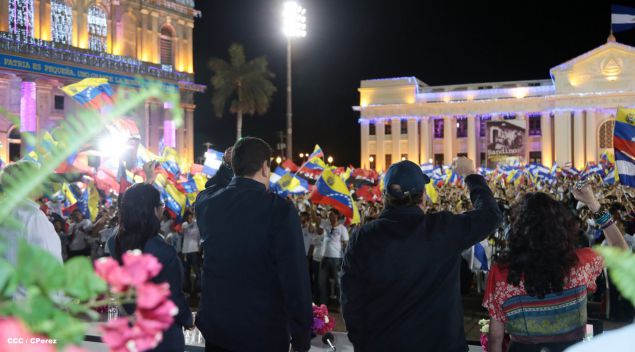 Nicaragua ratifica su respaldo a Venezuela y su presidente Nicolás Maduro