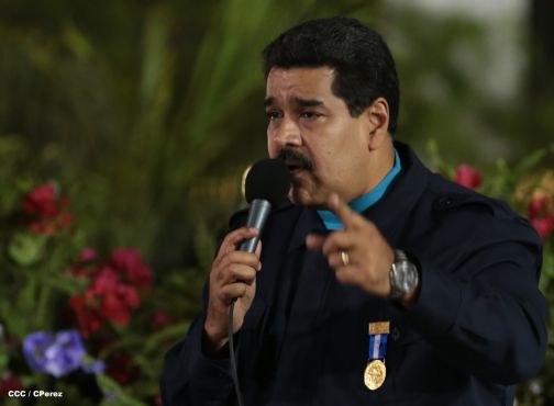 Nicaragua ratifica su respaldo a Venezuela y su presidente Nicolás Maduro