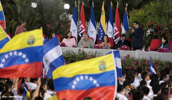 Nicaragua ratifica su respaldo a Venezuela y su presidente Nicolás Maduro