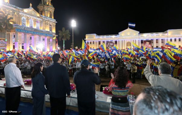 Nicaragua ratifica su respaldo a Venezuela y su presidente Nicolás Maduro