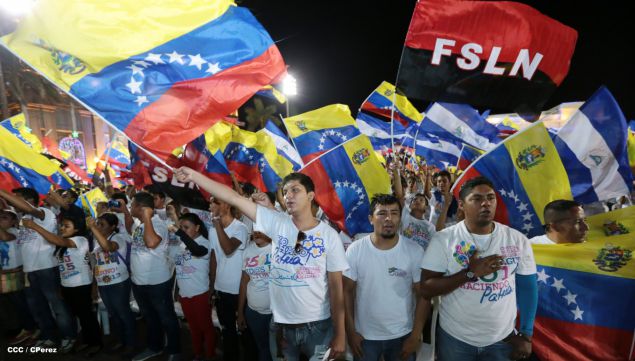 Nicaragua ratifica su respaldo a Venezuela y su presidente Nicolás Maduro