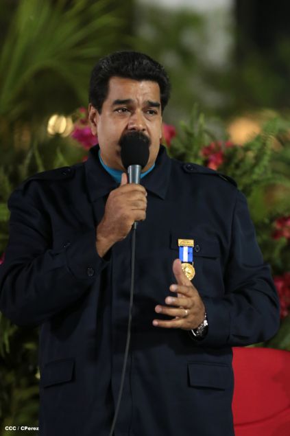 Nicaragua ratifica su respaldo a Venezuela y su presidente Nicolás Maduro