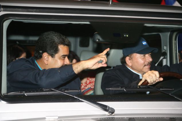 Nicaragua ratifica su respaldo a Venezuela y su presidente Nicolás Maduro