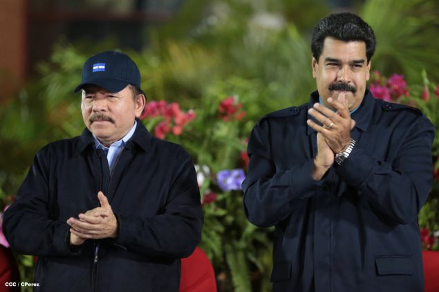 Nicaragua ratifica su respaldo a Venezuela y su presidente Nicolás Maduro