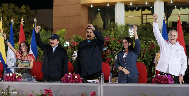 Nicaragua ratifica su respaldo a Venezuela y su presidente Nicolás Maduro